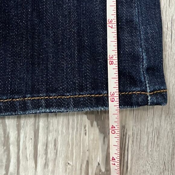 Lucky Brand Sofia Boot Jeans Mid Rise Dark Wash Denim Blue Womens Size 14 / 32 - Picture 14 of 14